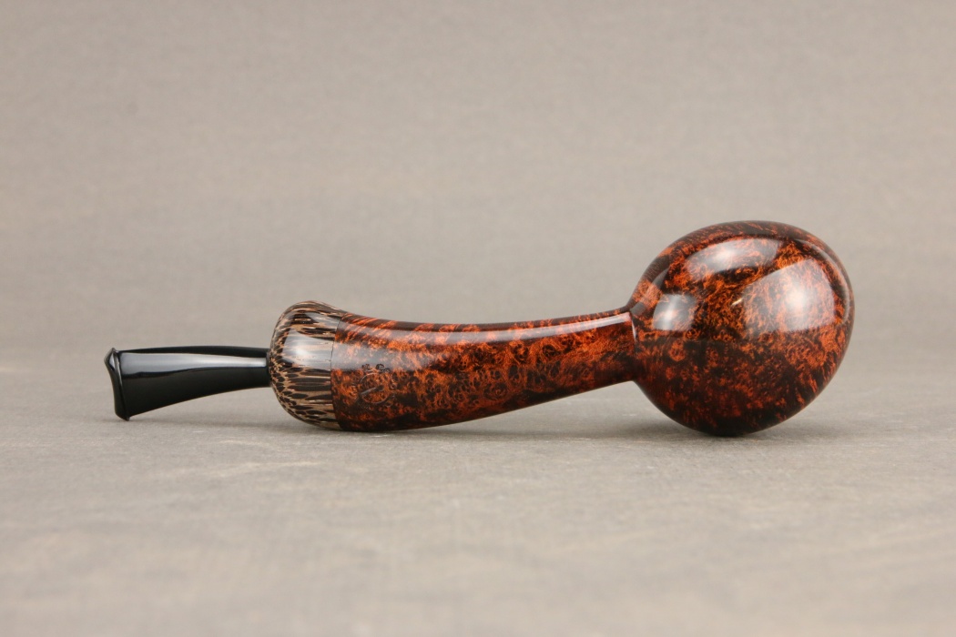 Apple asimmetrica con inserto in Black Palm